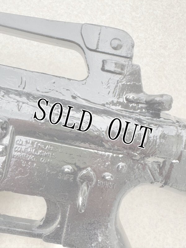 画像11: 米軍実物 COLT Rubber TRAINING RIFLE M16A2  T 07 83B  (11)