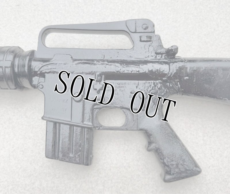 画像13: 米軍実物 COLT Rubber TRAINING RIFLE M16A2  T 07 83B  (13)