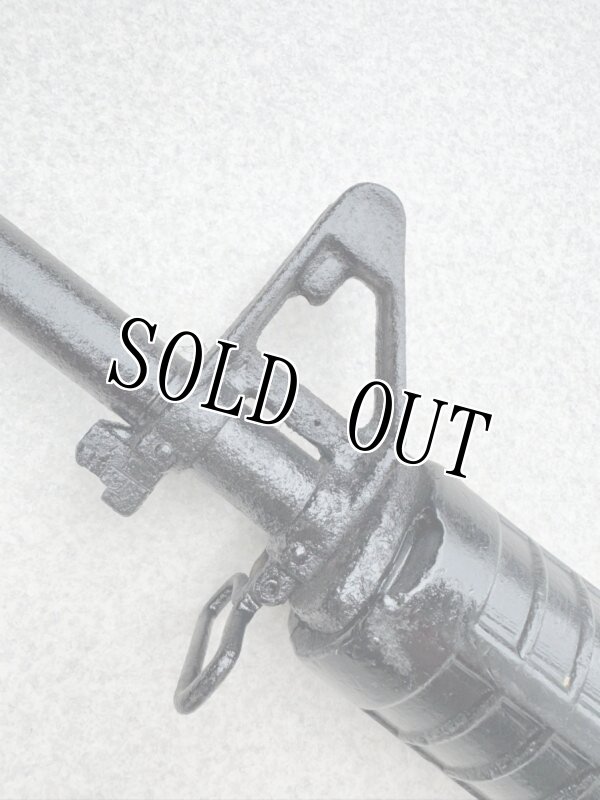 画像15: 米軍実物 COLT Rubber TRAINING RIFLE M16A2  T 07 83B  (15)