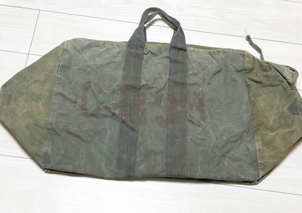 米軍放出品 コットンパラシュート キットバッグ BAG/バッグ