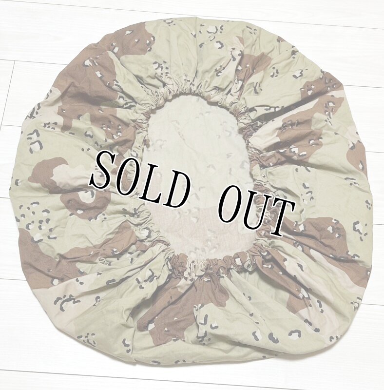 画像3: 米軍実物 デザート6Cチョコチップ フィールドパックカバー/バックパックカバー (3)