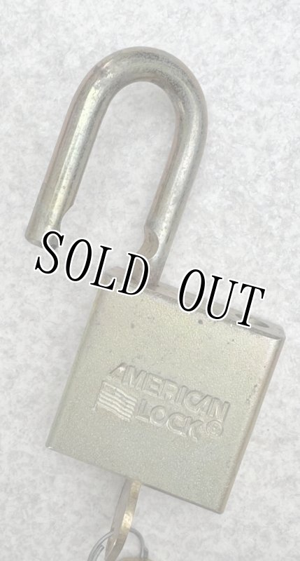 画像4: 米軍実物　軍用　AMERICAN LOCK Padlock　南京錠 (4)