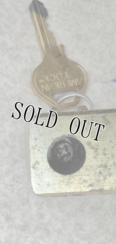 画像5: 米軍実物　軍用　AMERICAN LOCK Padlock　南京錠 (5)