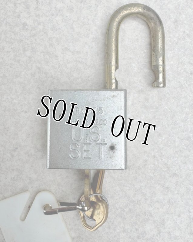 画像3: 米軍実物 軍用 AMERICAN LOCK Padlock 南京錠 (3)