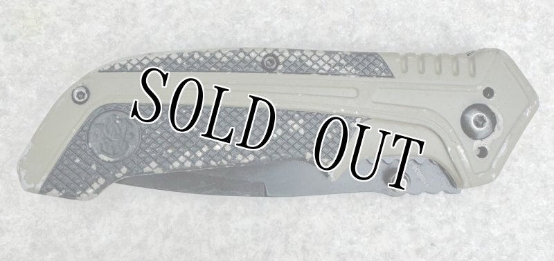 画像6: 海兵隊放出品 Smith＆Wesson   フォールディングナイフ タント ライナーロック (6)