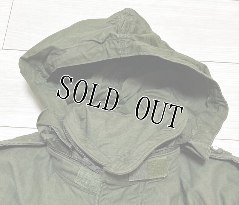 画像7: 米軍実物,M-65フィールドジャケット 4th OD S-SHORT (7)