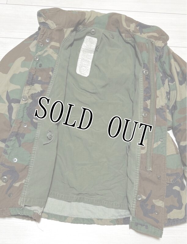 画像4: 米軍実物,　M-65フィールドジャケット　3rd　迷彩　S-SHORT (4)