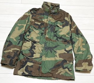 米軍実物 M-65フィールド ウッドランド ジャケット XS-R M-51/65