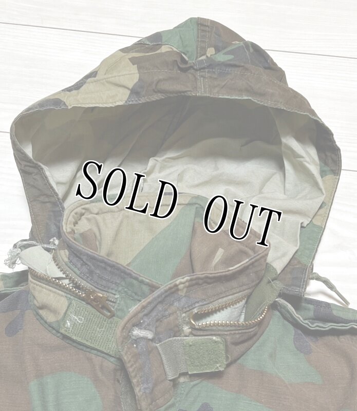 画像6: 米軍実物,　M-65フィールドジャケット　3rd　迷彩　S-SHORT (6)