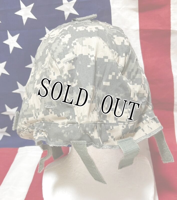 画像2: 米軍実物　ACU　ヘルメットカバー　LARGE / X LARGE (2)