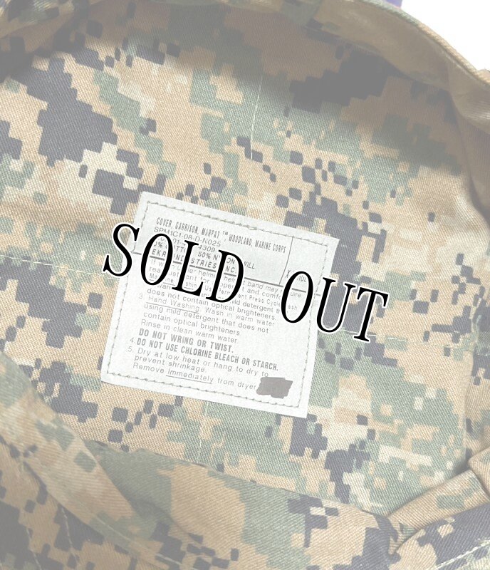 画像5: 米軍実物　USMC　ウッドランドマーパット　CAP　X LARGE (5)