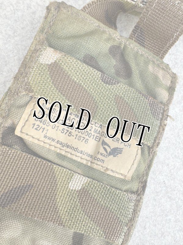 画像4: 米軍実物  EAGLE M4 シングルマガジンポーチ  マルチカム SOFLCS  (4)
