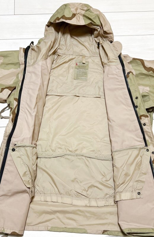 画像3: 米軍実物 デザート3C  ゴアテックスパーカー GORE-TEXパーカー　L-LONG (3)