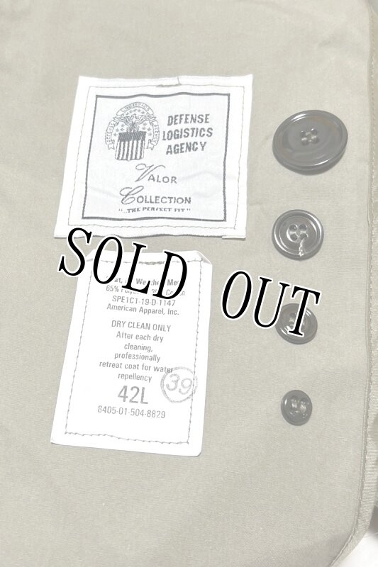 画像3: 米軍実物 海兵隊 ミリタリー トレンチコート 　42LONG (3)