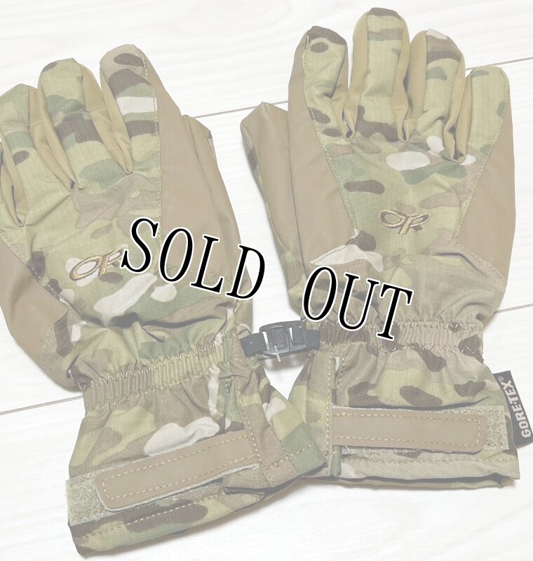 画像2: 米軍放出品　outdoor research Posedon Gloves MultiCam　 MEDIUM (2)