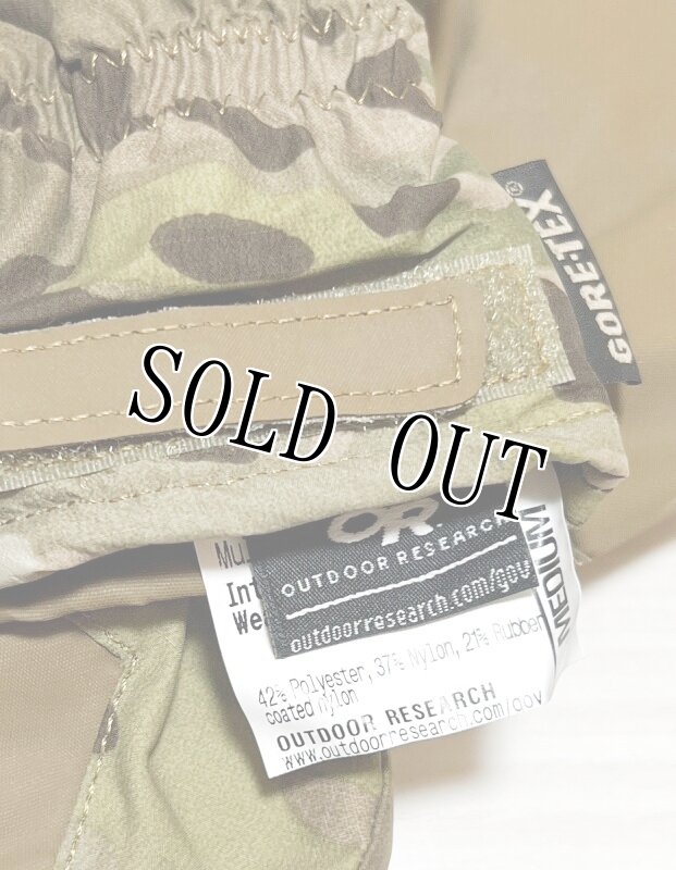 画像4: 米軍放出品　outdoor research Posedon Gloves MultiCam　 MEDIUM (4)