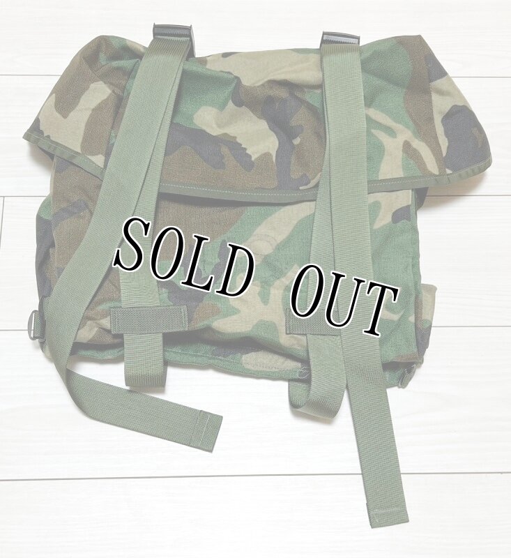 画像1: 米軍実物 ウッドランド MOLLEII MODULAR LIGHTWEIGHT LOAD-CARRYING EQUIPMENT SLEEP SYSTEM CARRIER (1)