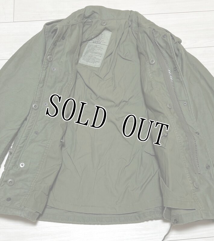 画像4: 米軍実物,M-65フィールドジャケット　4th　OD　X SMALL-X SHORT (4)