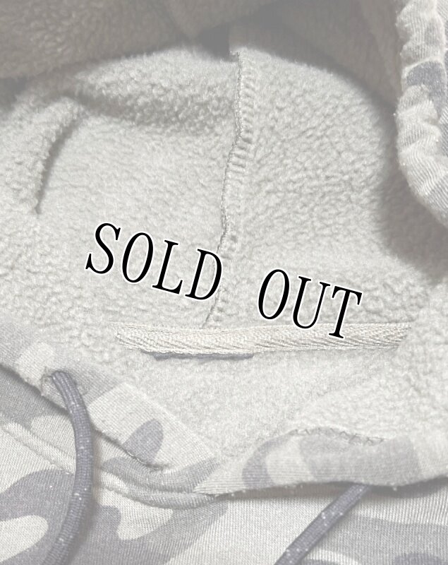 画像4: 米軍放出品 USMCロゴ  スウェットパーカー 迷彩柄 (4)