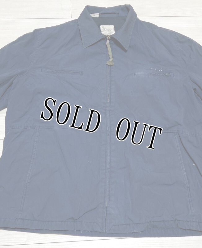 画像2: 米軍実物 JACKET,UTILITY,MAN'S,BLUE　48L (2)