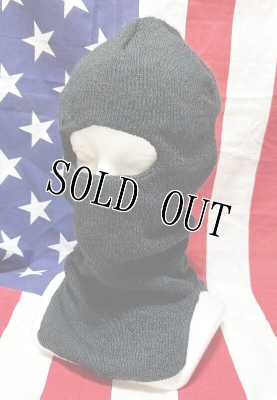 画像1: 米軍実物　バラクラバ/目出し帽　ブラック (1)