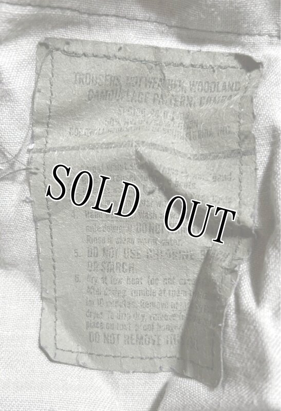 画像6: 米軍実物 ウッドランドカモ 迷彩パンツ LARGE-REGULAR (6)