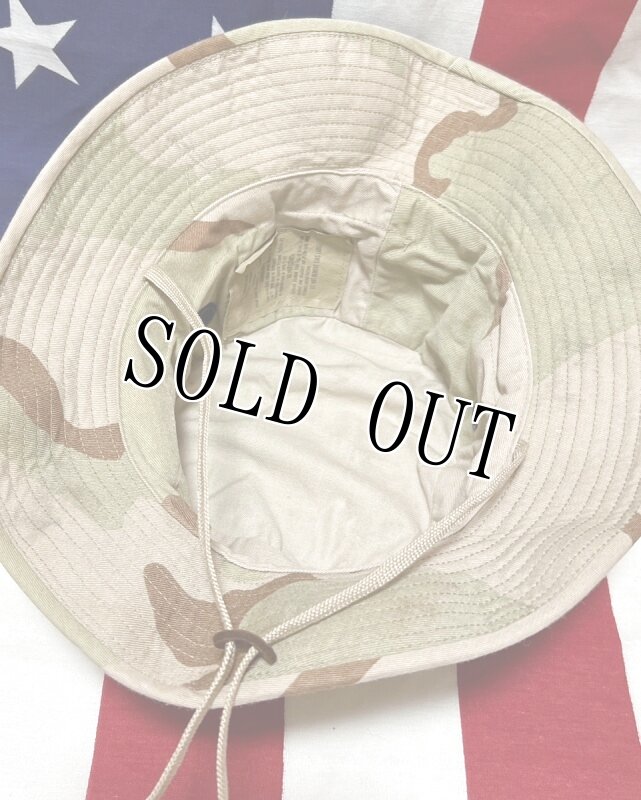 画像7: 米軍実物 3C デザート ブーニーハット/ジャングルハット 56cm (7)