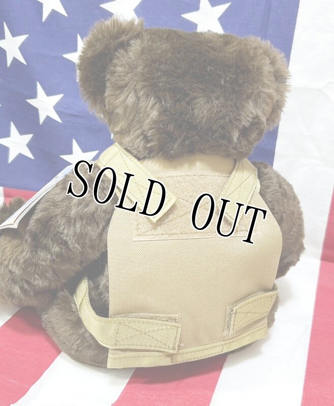 画像2: 米軍放出品 USMC 海兵隊 ミリタリー オードナンスプレキャリ着用ベアー　 (2)