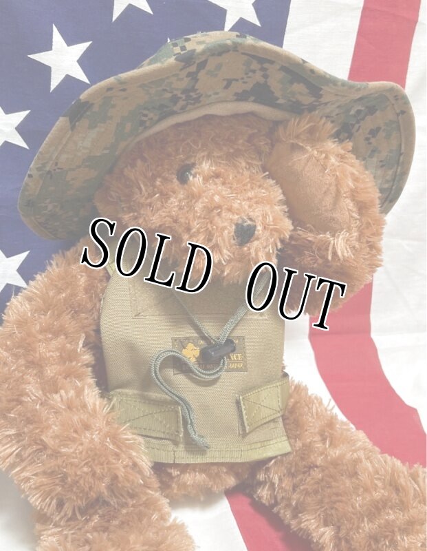 画像5: 米軍放出品 USMC 海兵隊 ミリタリー オードナンスプレキャリ着用ベアー　 (5)