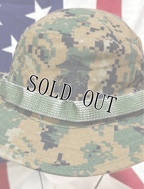 画像2: 米軍実物 ウッドランドマーパットブーニーハット　MEDIUM (2)