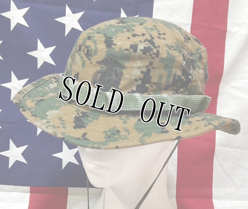 画像1: 米軍実物 ウッドランドマーパットブーニーハット　MEDIUM (1)