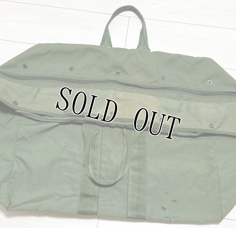 画像7: 米軍放出品 ナイロン　パラシュート キットバッグ  (7)