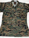 画像2: 米軍実物,USMC　ウッドランドマーパットジャケット　35-REGULAR (2)