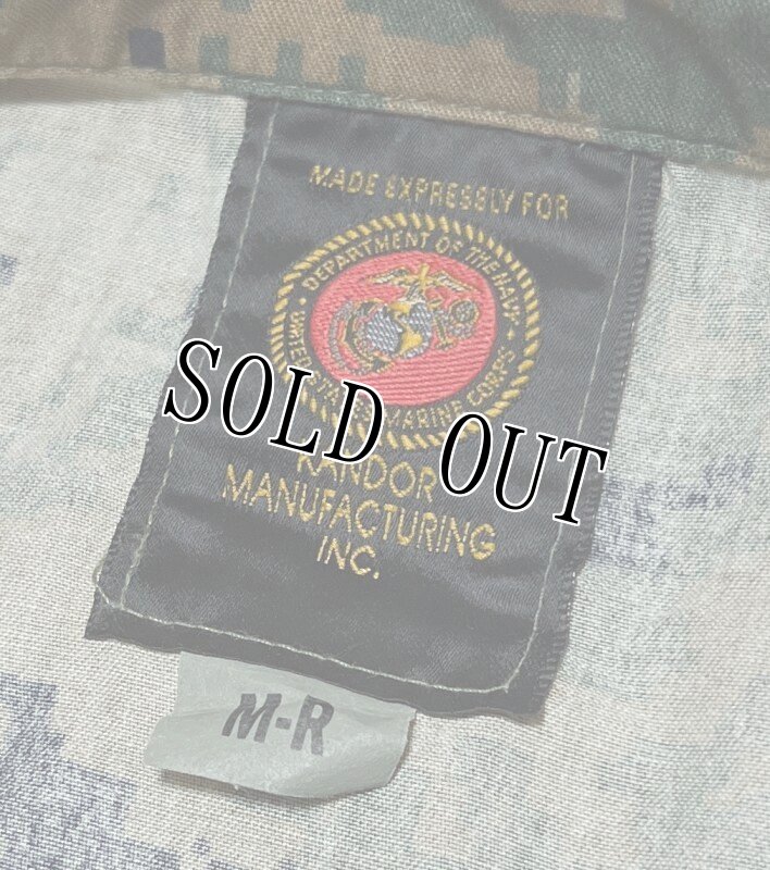 画像3: 米軍実物,USMC ウッドランドマーパットジャケット M-REGULAR (3)