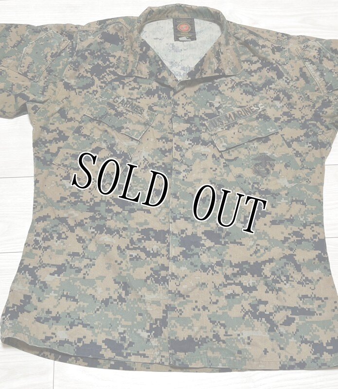 画像2: 米軍実物,USMC ウッドランドマーパットジャケット M-REGULAR (2)