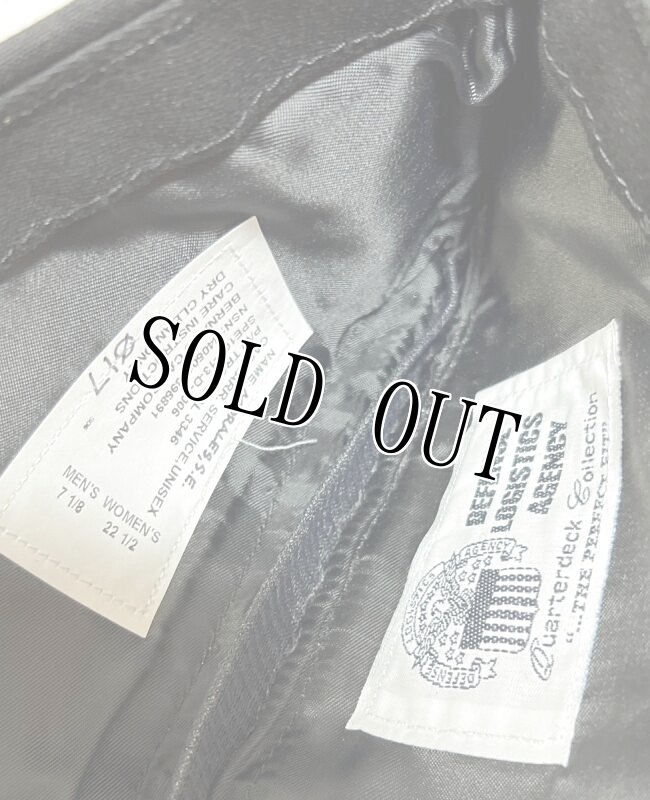 画像5: 米軍実物 US NAVY ギャリソン キャップ 7 1/8 (5)