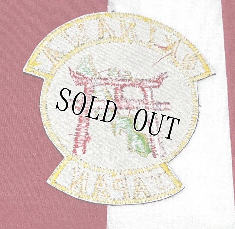 画像2: 米軍 OKINAWA　ヴィンテージワッペン　紺 (2)