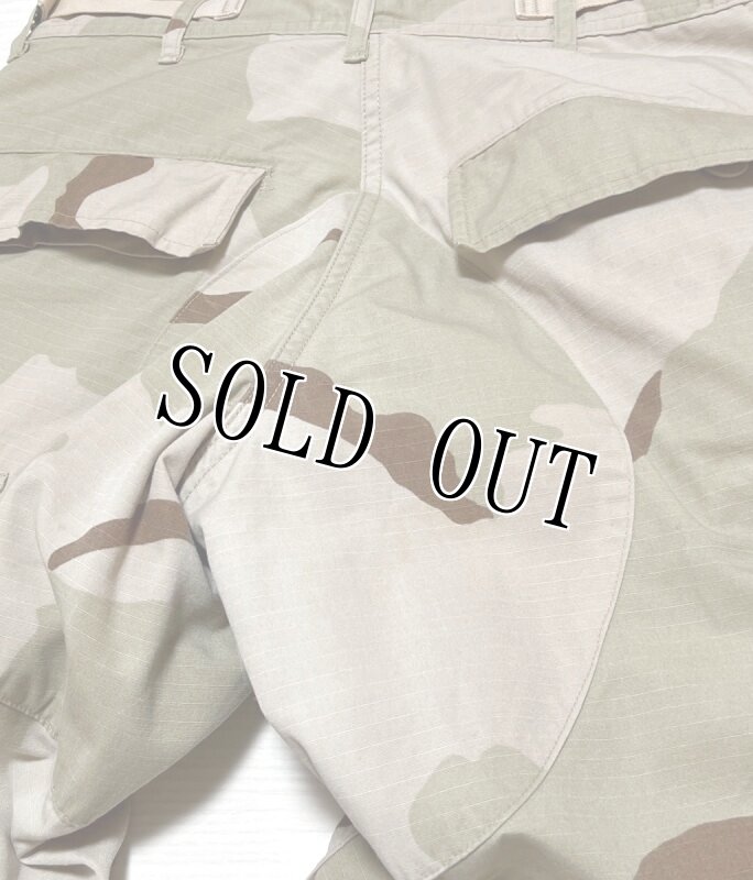 画像3: 米軍実物　デザート3C　迷彩カモフラージュパンツ　SMALL-X SHORT (3)