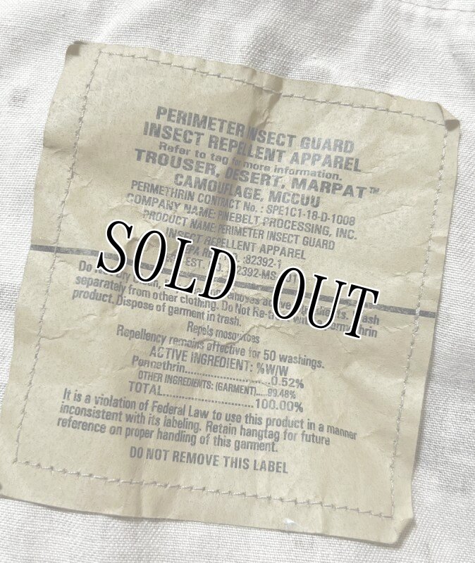 画像5: 米軍実物,USMC,デザートマーパットパンツ S-X SHORT (5)