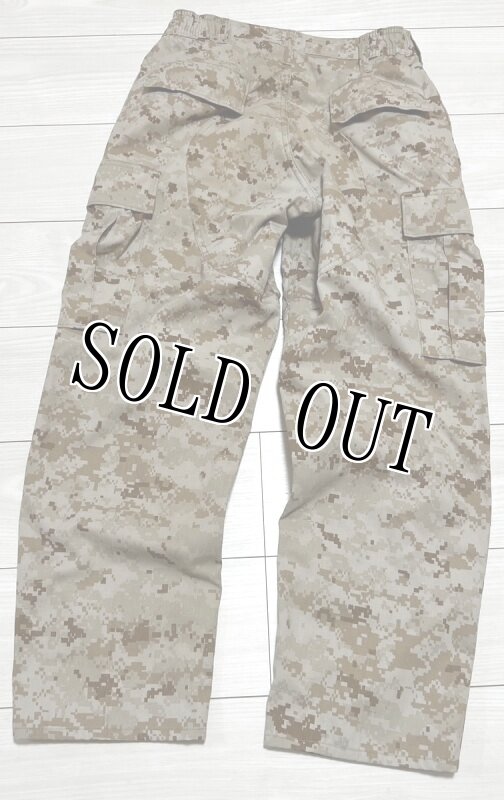 画像3: 米軍実物,USMC,デザートマーパットパンツ　S-X SHORT (3)