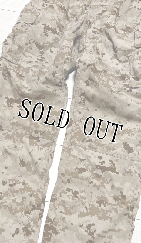 画像2: 米軍実物,USMC,デザートマーパットパンツ S-X SHORT (2)