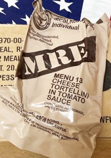 米軍実物 2025年10月検【アメリカル】MREレーション/戦闘食 MENU