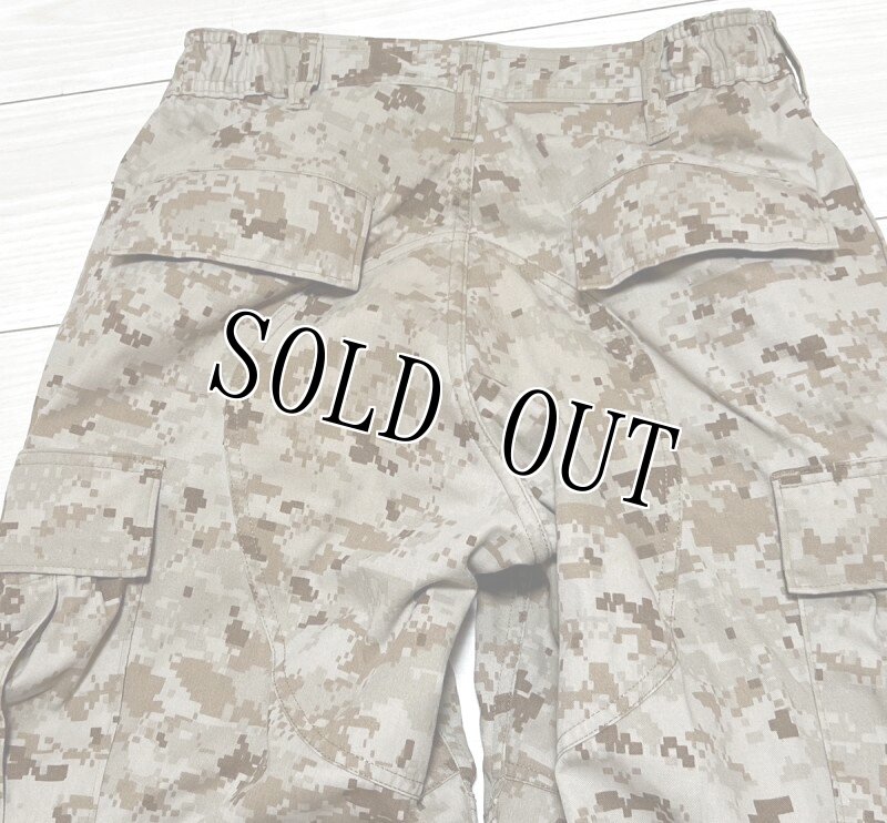 画像4: 米軍実物,USMC,デザートマーパットパンツ　S-X SHORT (4)