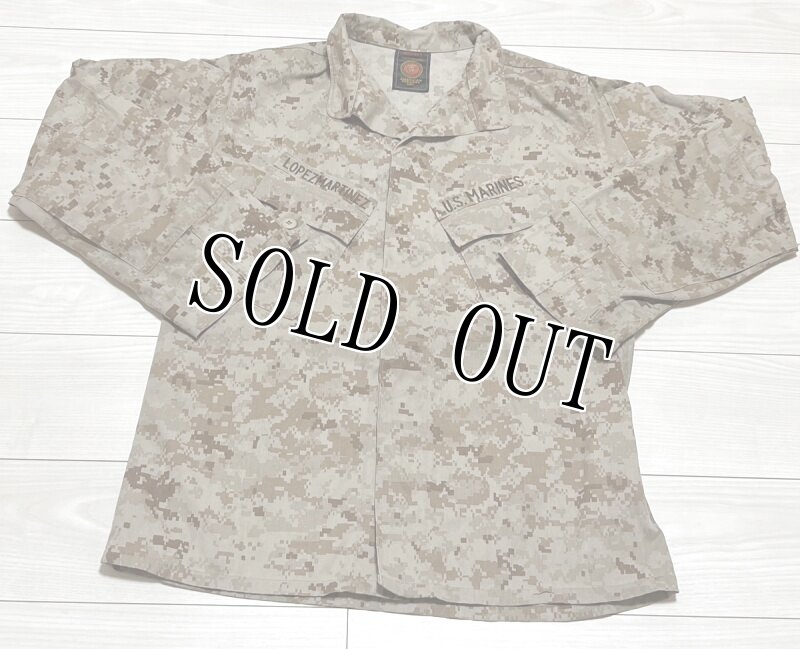 画像1: 米軍実物,USMC　デザートマーパット　ジャケット　M-REGULAR (1)