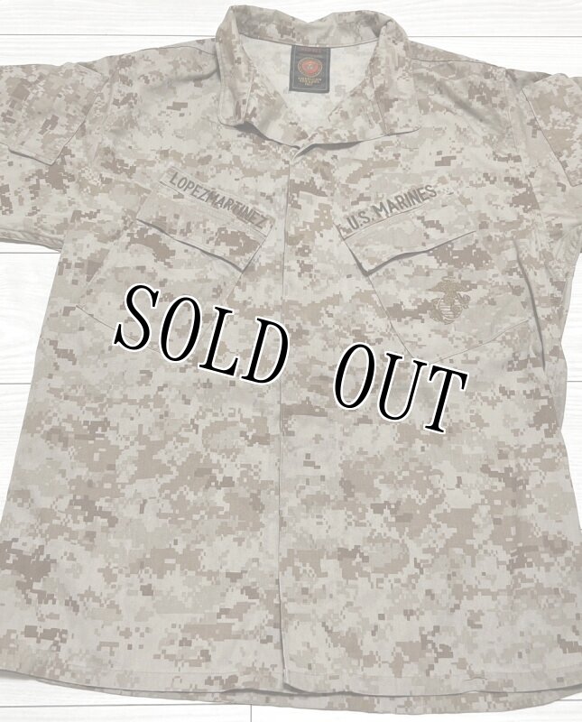 画像2: 米軍実物,USMC　デザートマーパット　ジャケット　M-REGULAR (2)