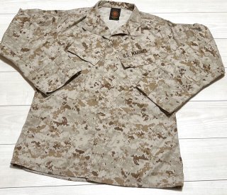 米軍実物,USMC デザートマーパット ジャケット M-REGULAR デザ-トマ