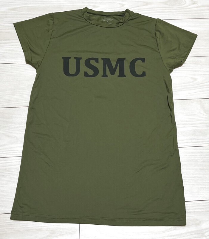 画像1: 米軍実物　USMC タクティカル　Tシャツ　SMALL (1)