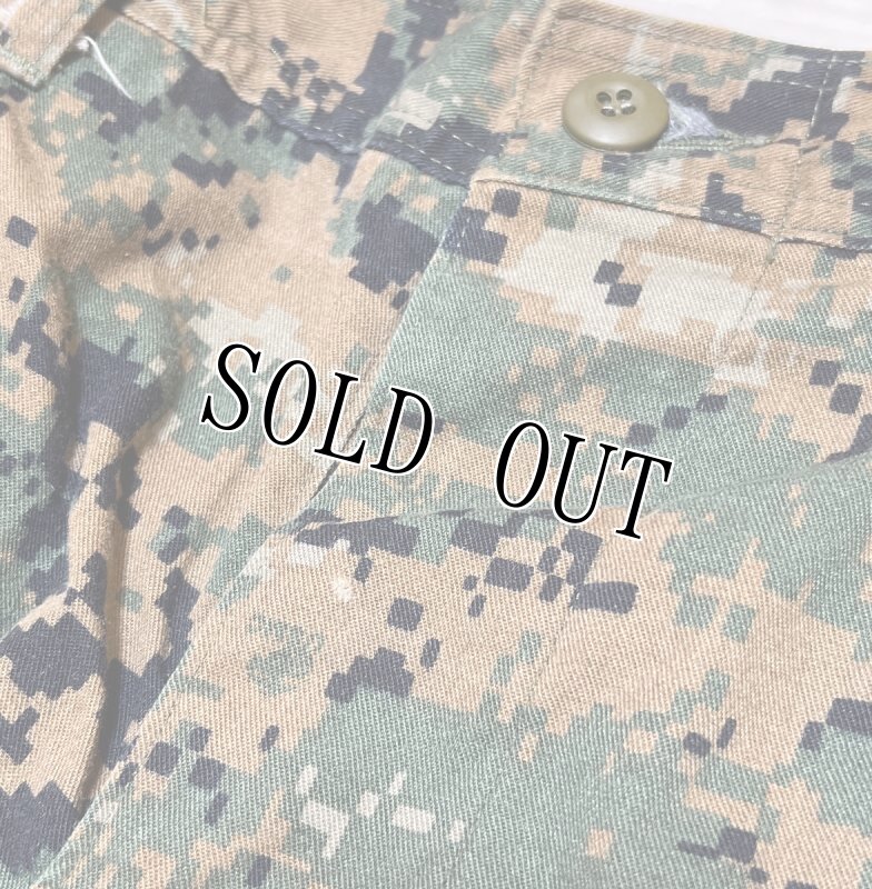 画像2: 海兵隊実物 USMC　ウッドマーパットパンツ　SMALL-X　SHORT (2)