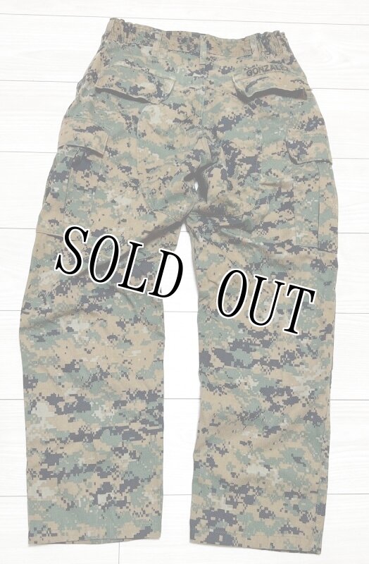 画像3: 海兵隊実物 USMC　ウッドマーパットパンツ　SMALL-X　SHORT (3)