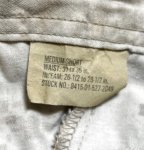 画像5: 米軍実物,USMC,デザートマーパットパンツ　MEDIUM-SHORT (5)